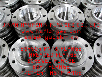 Export BS4504 PN16 THREADED FLANGE, SCREWED FLANGE, BSPT FLANGE, ASTM A105