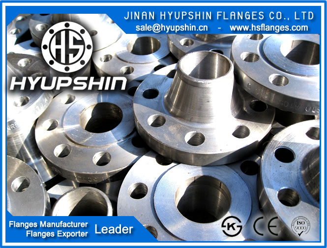 sell low price pipe fitting din2631 weld neck pn6 forged flange