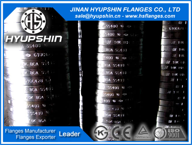 Sell 5K Flanges, 10K Flange, JIS B2220, KS B1503, SS400, KS MARK