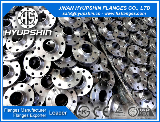 Hyupshin supply welding neck flanges Type 11 EN1092-1 Steel P250GH ST37