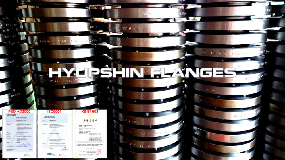 Sell slip on boss flanges welding neck flanges SORF WNRF flanges threaded screwed flanges