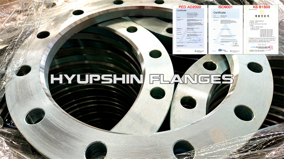 Hyupshin quote for ISO9624 carbon steel pipe flanges