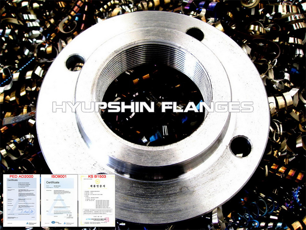 Sell EN1092-1 PN16 Type 13 Threaded Flange P245GH carbon steel for Middle East Buyers